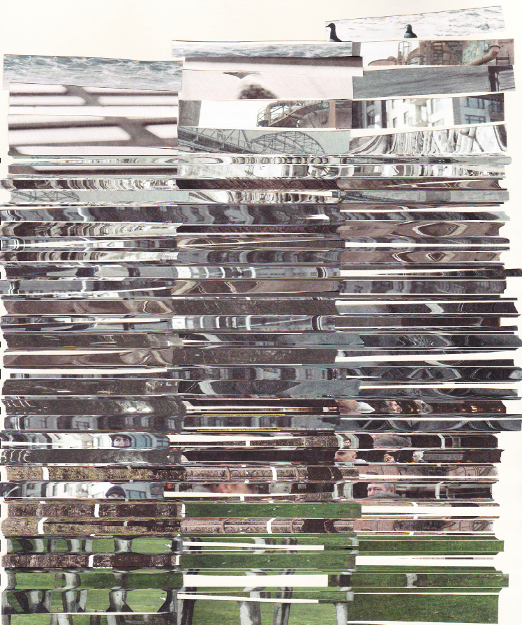 zoomed in section of the work.